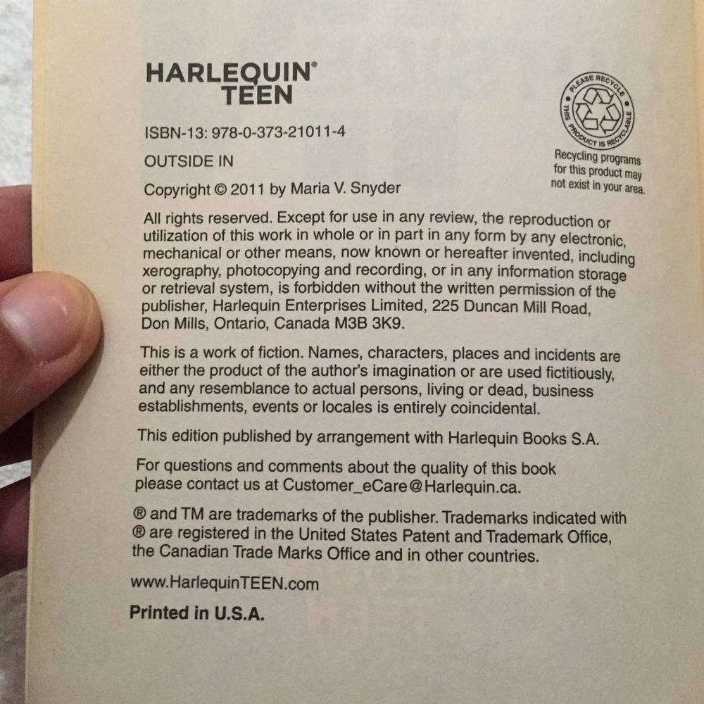 Outside In - Paperback Book - Picture 2 of 7